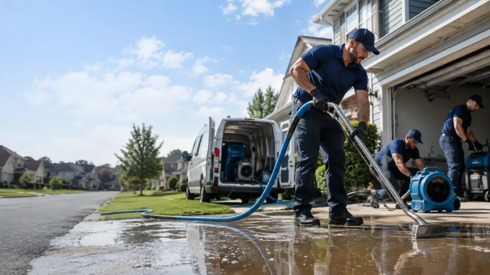 Flood Damage Restoration in Taswell, IN